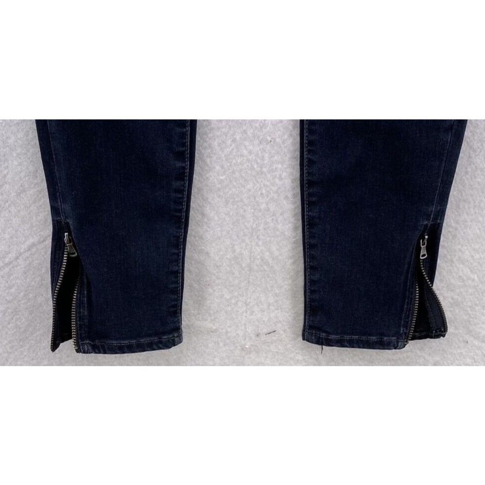 Paige Jeans Women’s Size 27  Denim Verdugo Ankle Zipper Blue Dark Wash - Picture 13 of 13